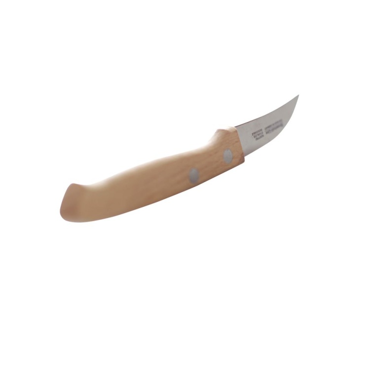 Couteau éplucheur avec manche en bois_2