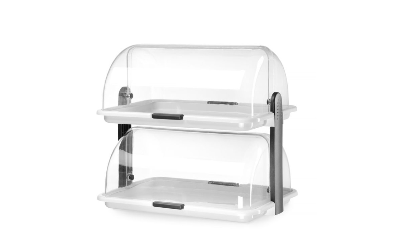 Vitrine à couvercle coulissant Roll top - double_2