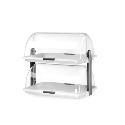 Vitrine à couvercle coulissant Roll top - double_2