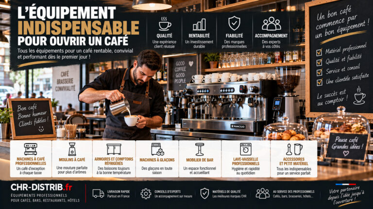 Ouvrir un café : matériel indispensable, comptoir et budget 44 Ouvrir un café : matériel indispensable, comptoir et budget