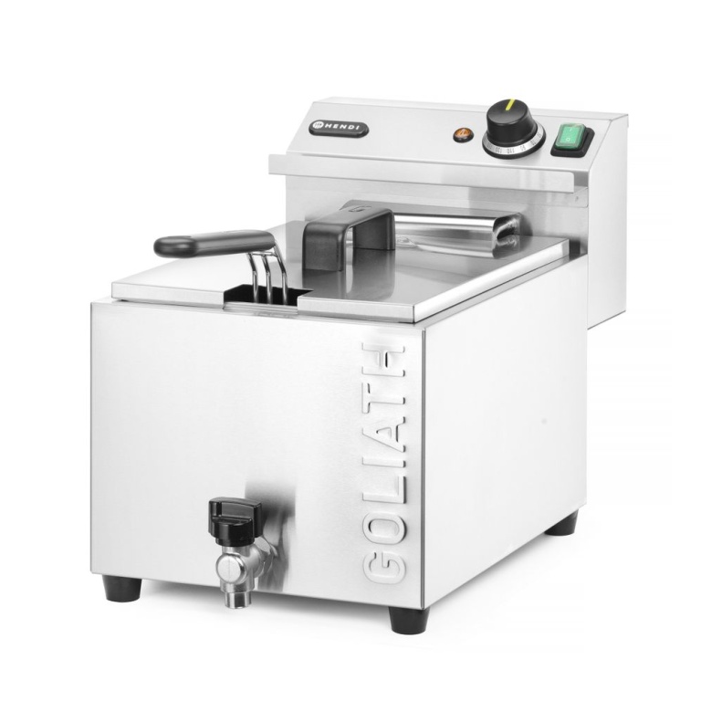Friteuse XL avec robinet de vidange HENDI GOLIATH_2