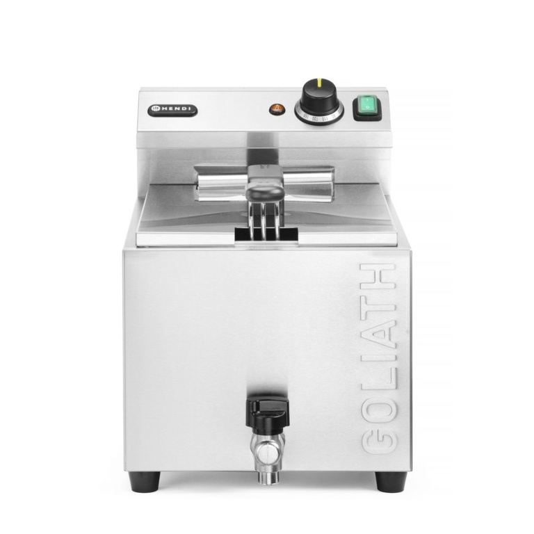 Friteuse XL avec robinet de vidange HENDI GOLIATH