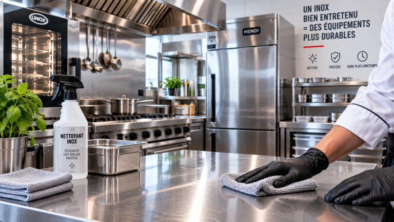 Entretenir les équipements en inox : nettoyage, traces et prévention 40 Entretenir les équipements en inox : nettoyage, traces et prévention