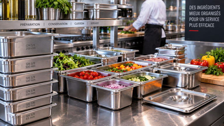 Bacs gastronormes en restaurant : avantages, usages et budget 39 Bacs gastronormes en restaurant : avantages, usages et budget