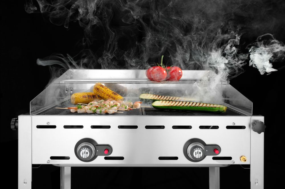 HENDI Pierres De Lave Fine - 3kg - Pour Barbecue à Gaz - Naturelles Et Réutilisables