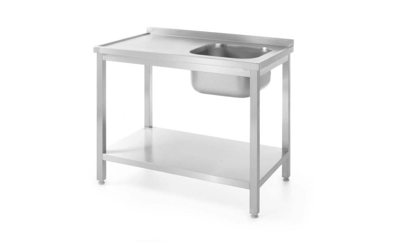 Table d’évier avec étagère – vissée