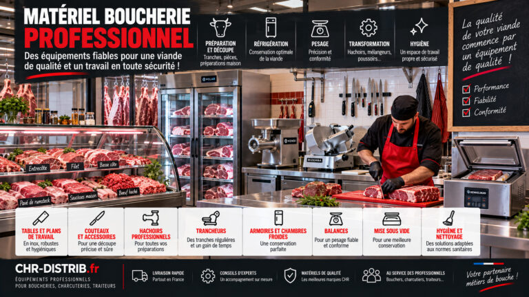 Matériel pour boucherie : Équipements professionnels pour bouchers 33 Matériel pour boucherie : Équipements professionnels pour bouchers