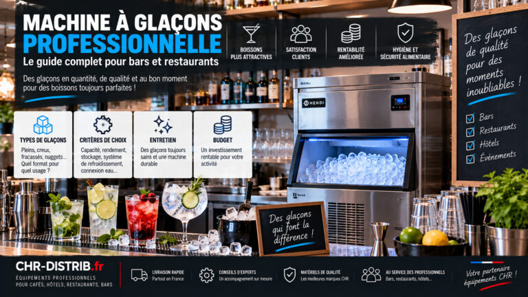 Machine à glaçons professionnelle