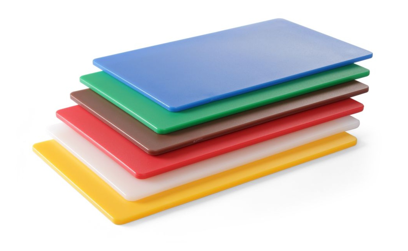 Planches à découper HACCP GN 1/1 - set de 6