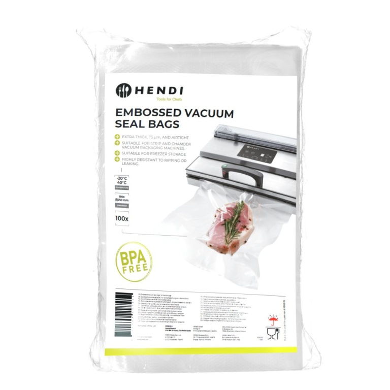 Sacs sous vide gaufrés