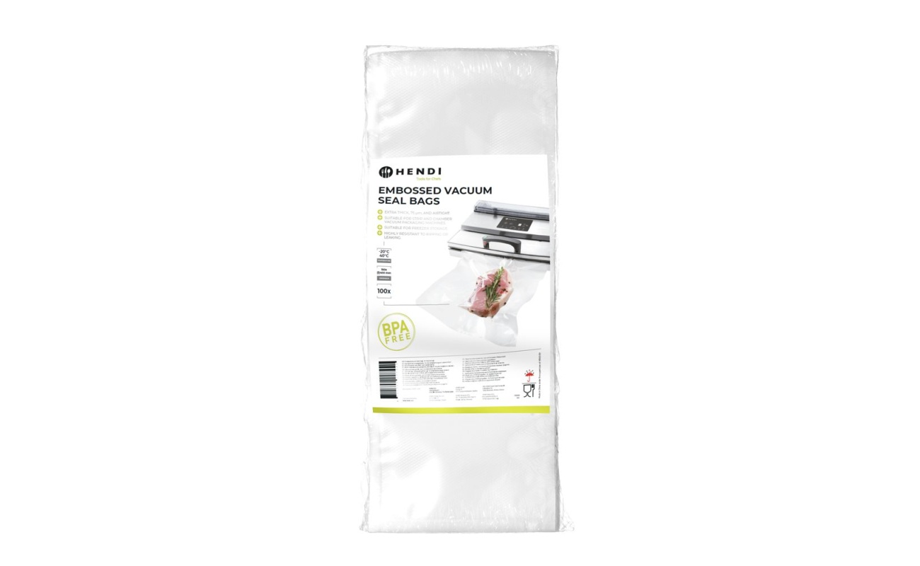 Sacs sous vide gaufrés