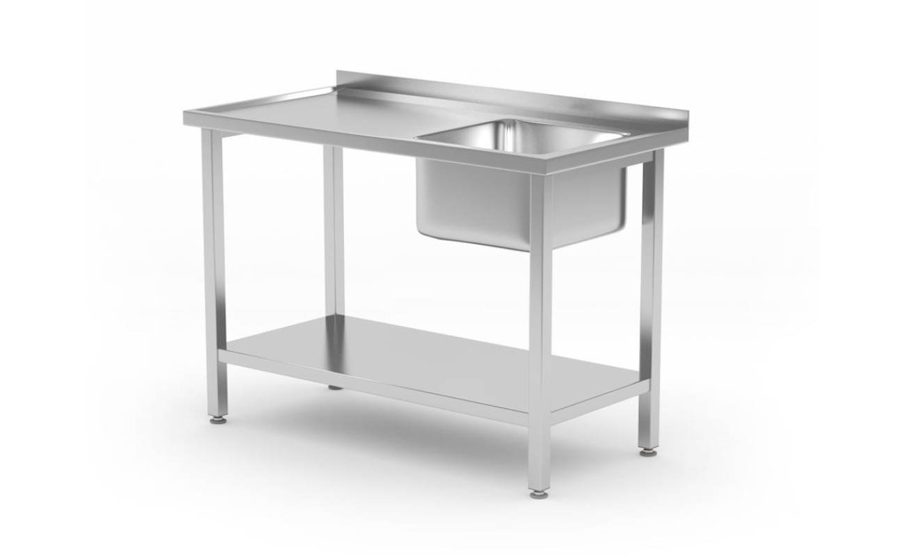 Table d’évier avec étagère
