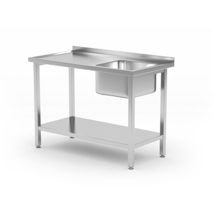 Table d’évier avec étagère