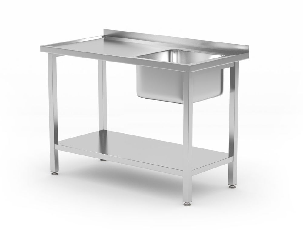 817018 Table d’évier avec étagère