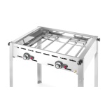 HENDI 149508 Green Fire avec 2 brûleurs - Barbecues et Chauffages professionnel CHR Distrib