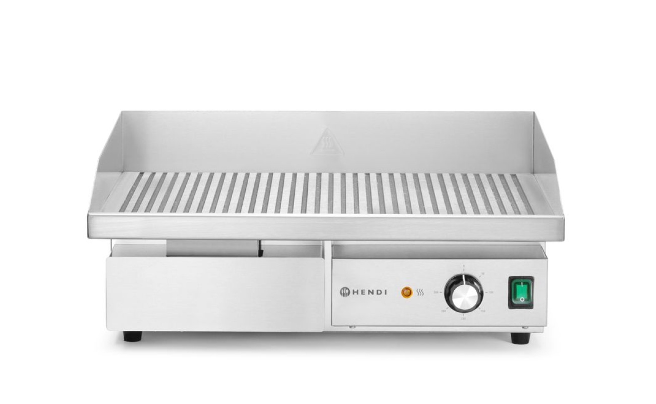 Grill rainuré