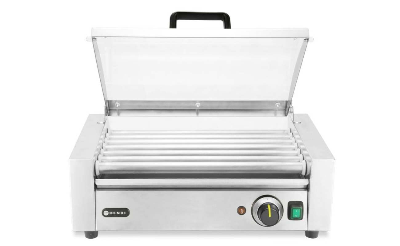 Grill roulant pour saucisses