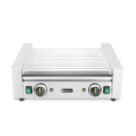 Grill roulant pour saucisses-  2 zones