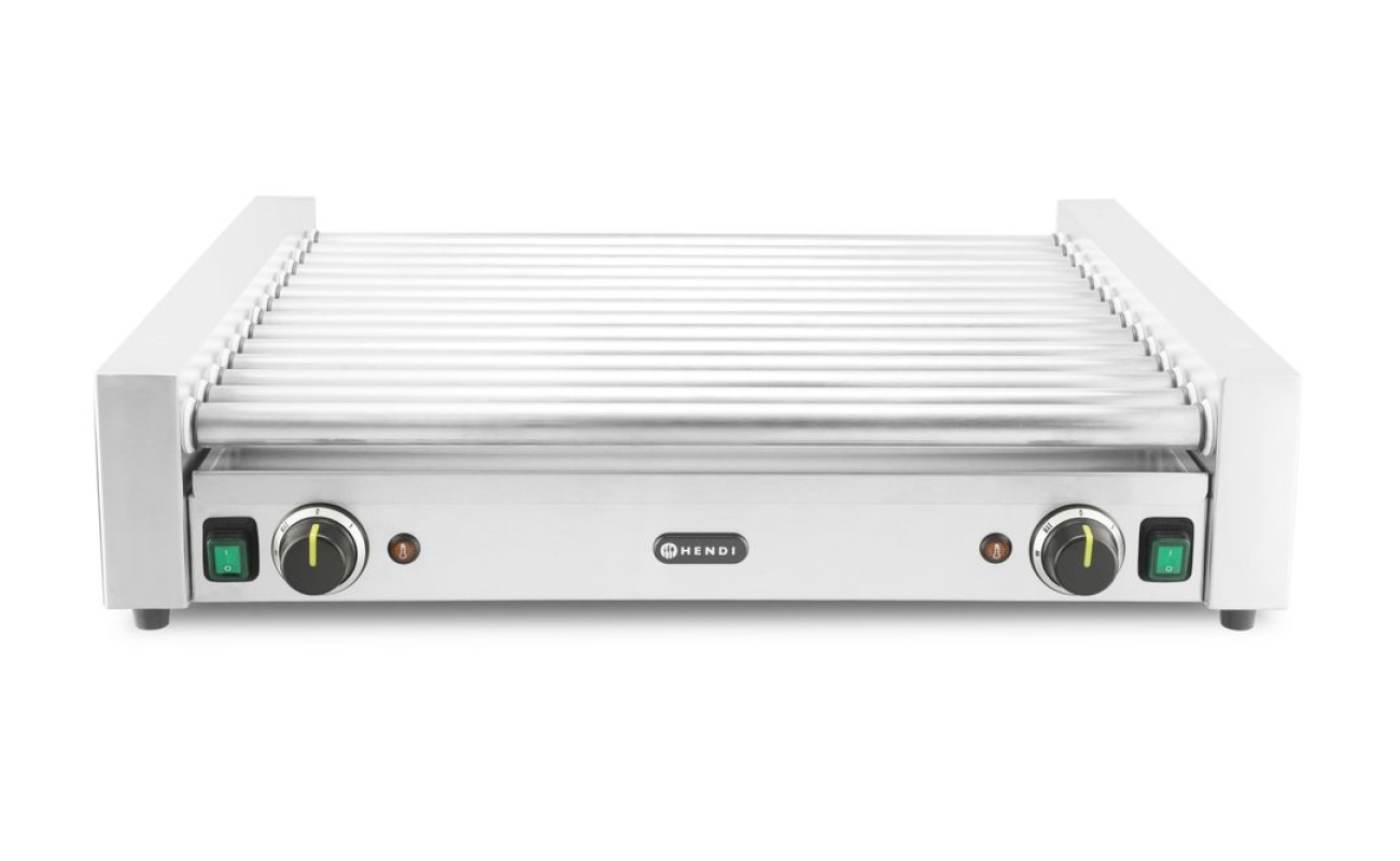 Grill roulant pour saucisses XL - 2 zones_2