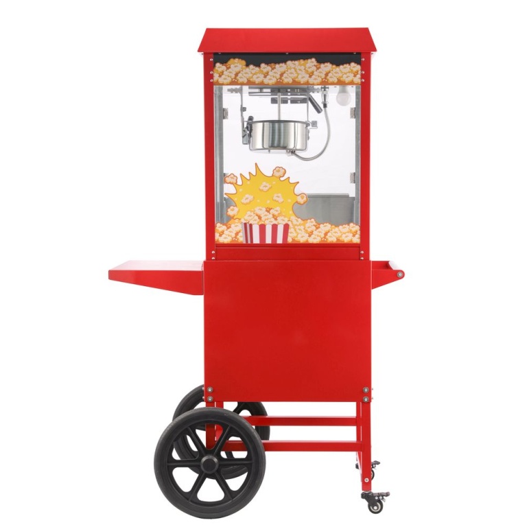 Machine à pop-corn avec chariot_2