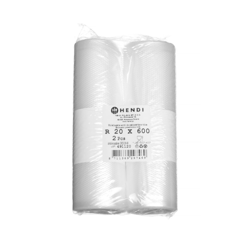 Rouleau de sacs sous vide gaufrés