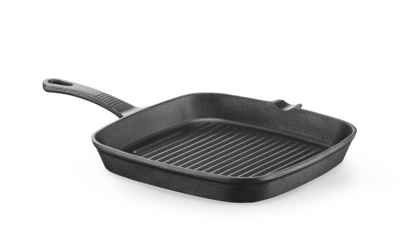Poêle à griller en fonte