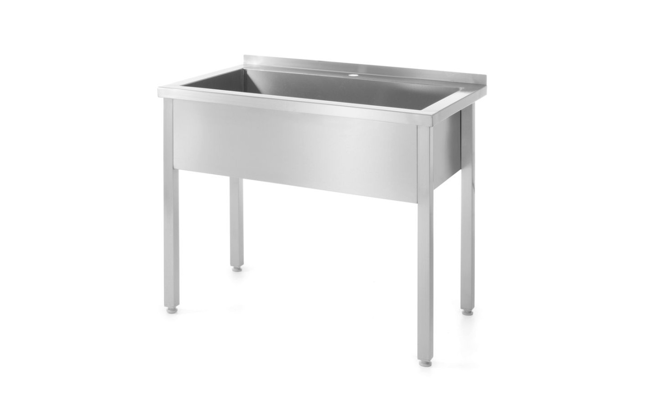 Table avec évier simple – soudée