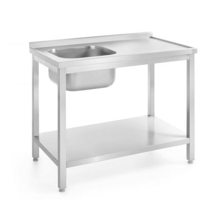 Table d’évier avec étagère – vissée
