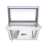 Vitrine réfrigérée négatif pour crème glacée_5