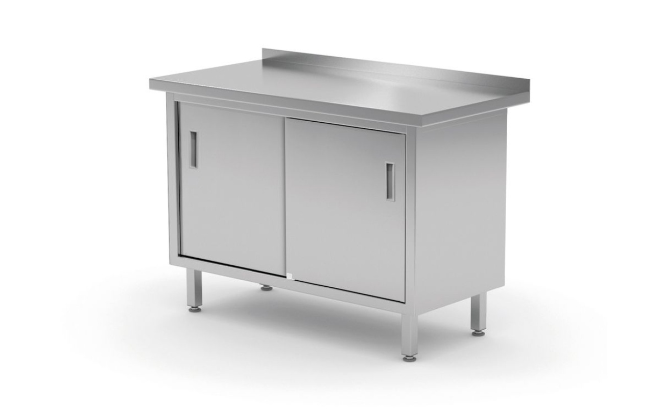 Table murale avec placard