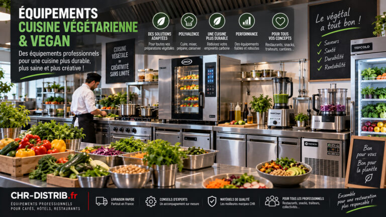 Cuisine végétarienne et vegan : quels équipements professionnels choisir ? 22 Cuisine végétarienne et vegan : quels équipements professionnels choisir ?