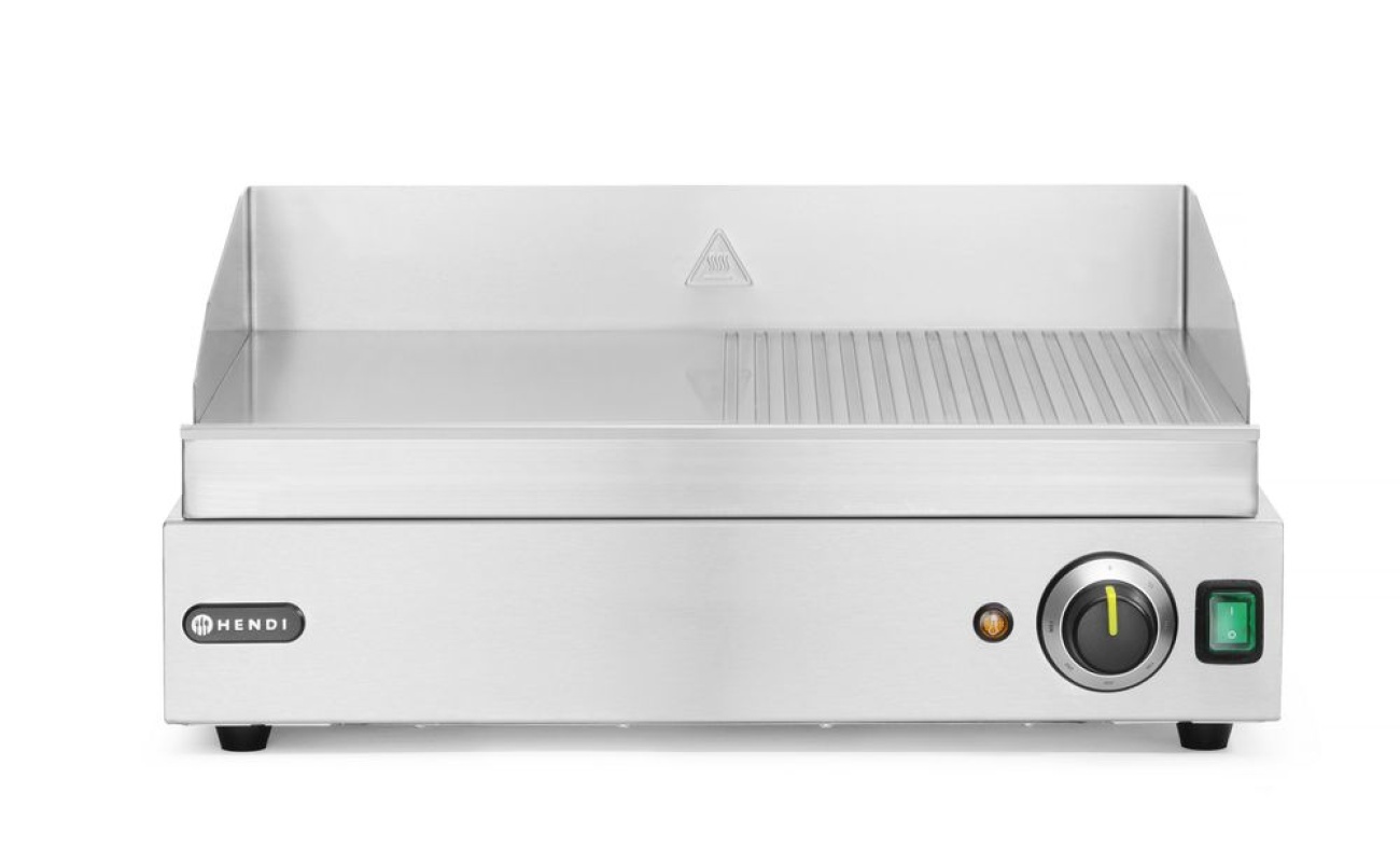 Grill - moitié rainurée