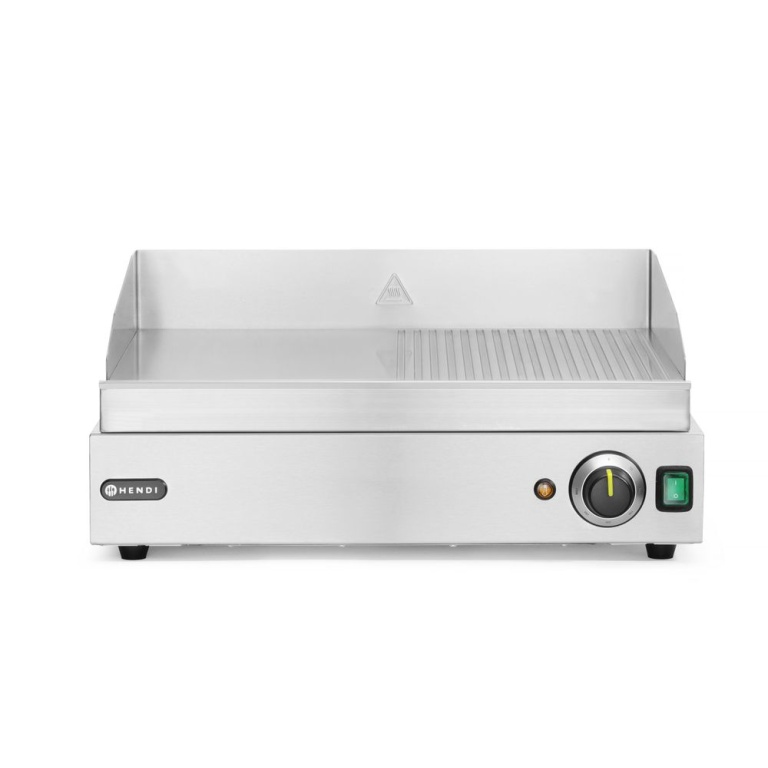Grill - moitié rainurée