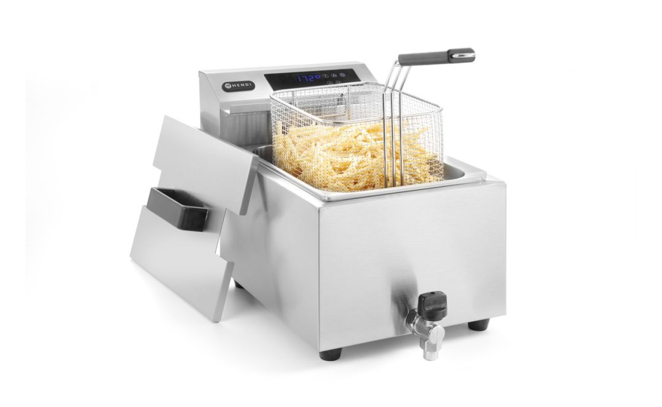 Friteuse Profi Line avec robinet de vidange numérique - 8 l_2