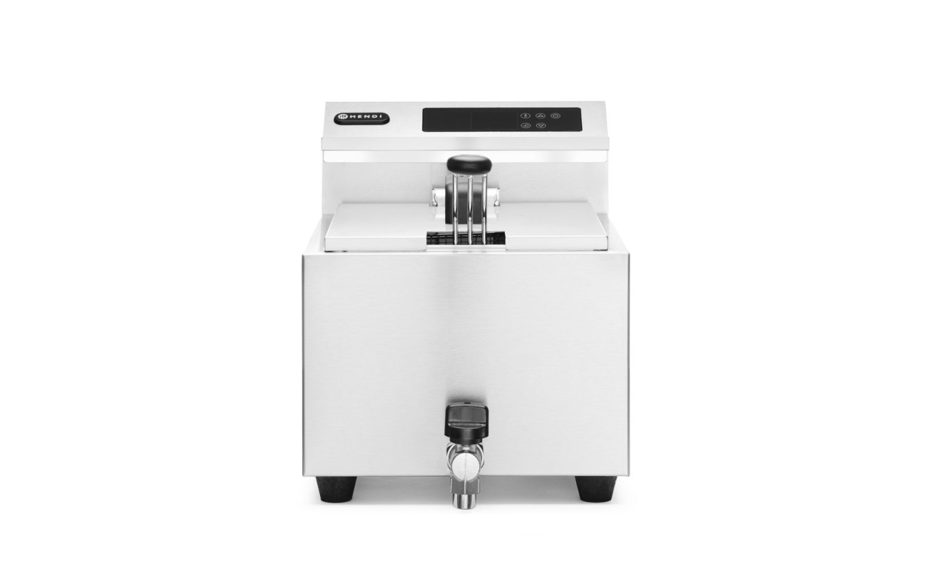Friteuse Profi Line avec robinet de vidange numérique - 8 l