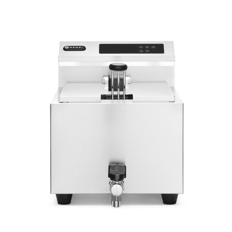 Friteuse Profi Line avec robinet de vidange numérique - 8 l