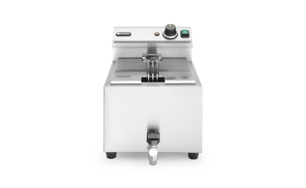 Friteuse Profi Line avec robinet de vidange - 8 l