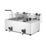 Friteuse Profi Line avec robinet de vidange - 2 x 8 l_2