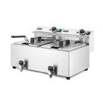 Friteuse Profi Line avec robinet de vidange - 2 x 8 l_3