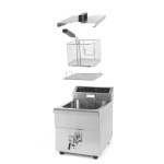 Friteuse à induction avec robinet de vidange - 8 l_3