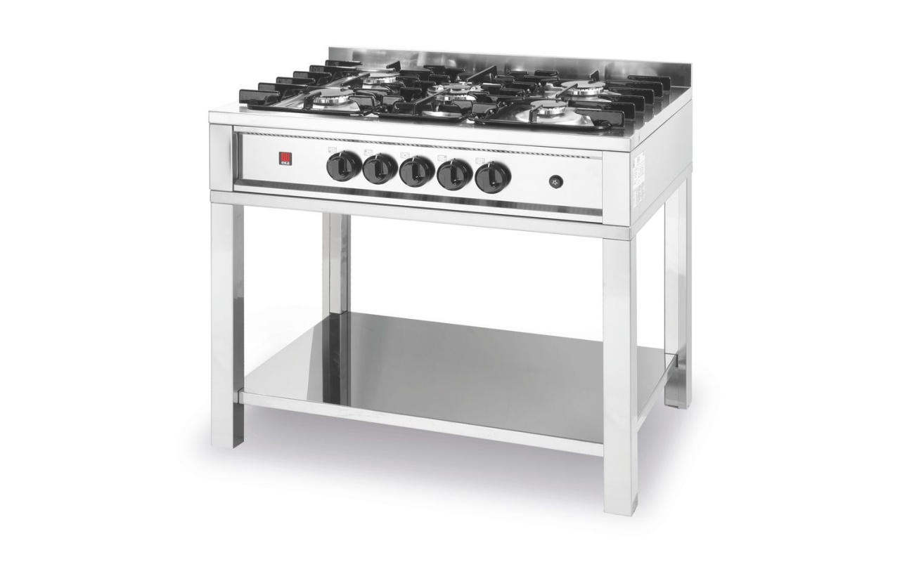 Cuisinière à gaz - 5 feux