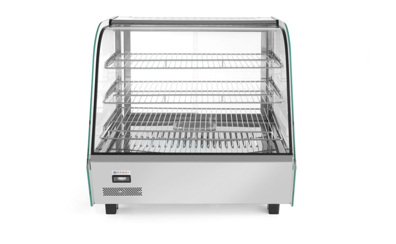 Vitrine de table chauffante