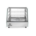 Vitrine de table chauffante