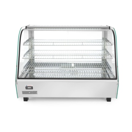 Vitrine de table chauffante