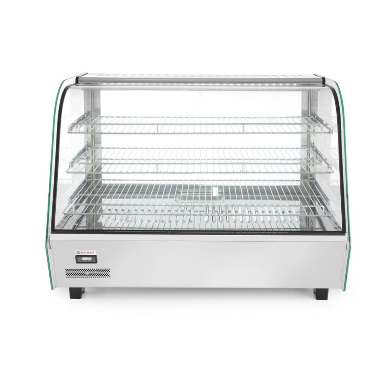 Vitrine de table chauffante