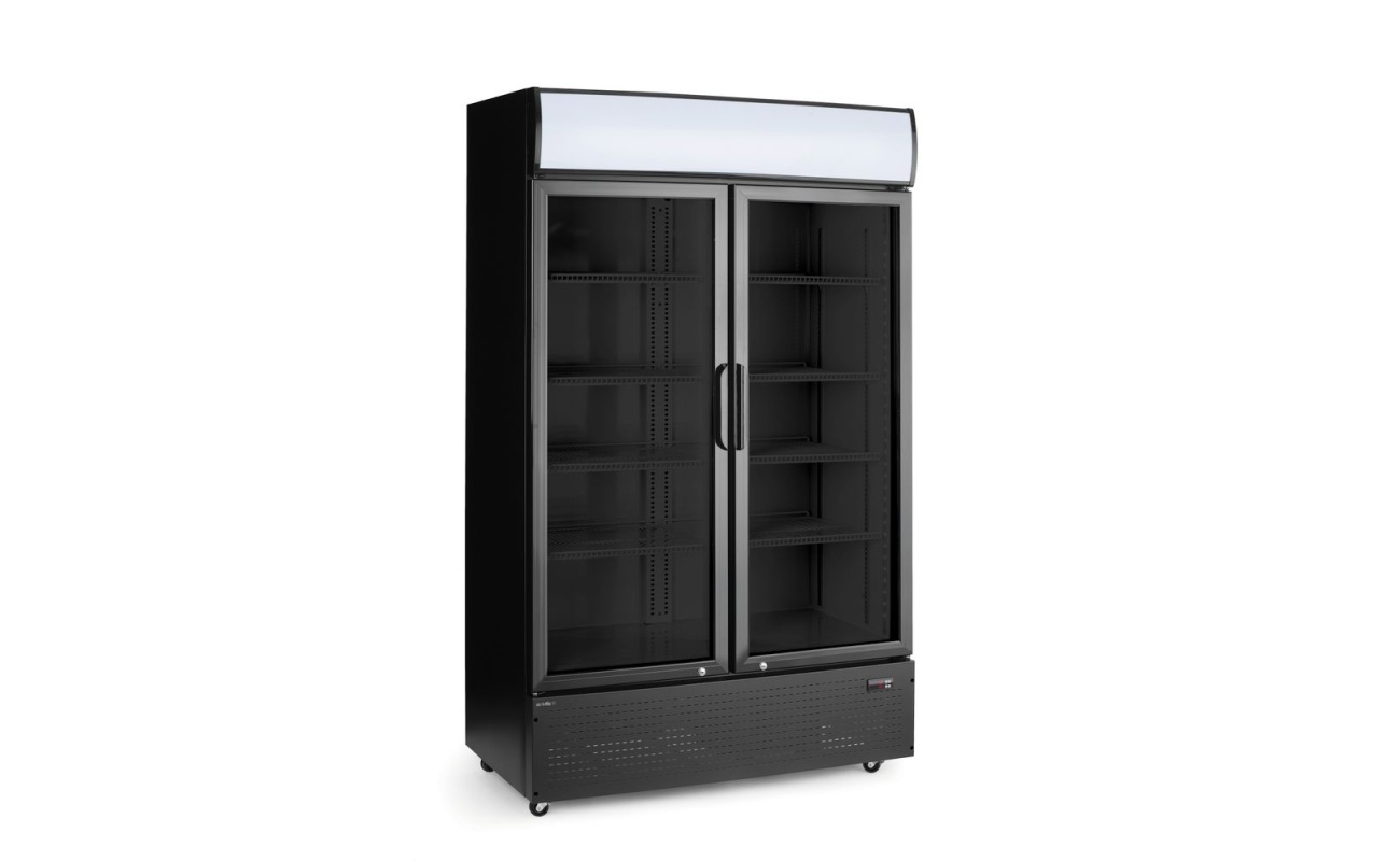 Armoire réfrigérée avec caisson lumineux