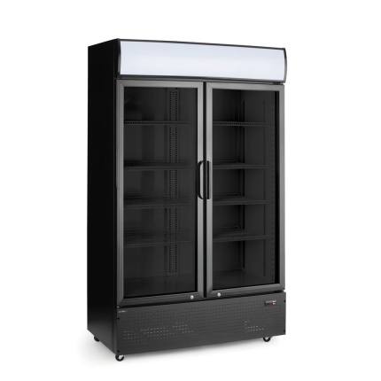 Armoire réfrigérée avec caisson lumineux