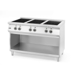 Cuisinière à induction avec 6 foyers