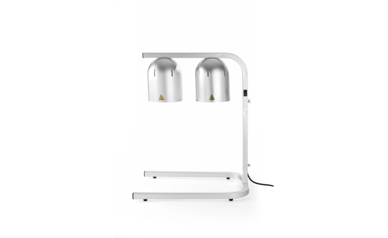 Portique chauffe-plat avec 2 lampes infrarouges