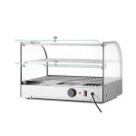 Vitrine de table chauffante deux niveaux_4